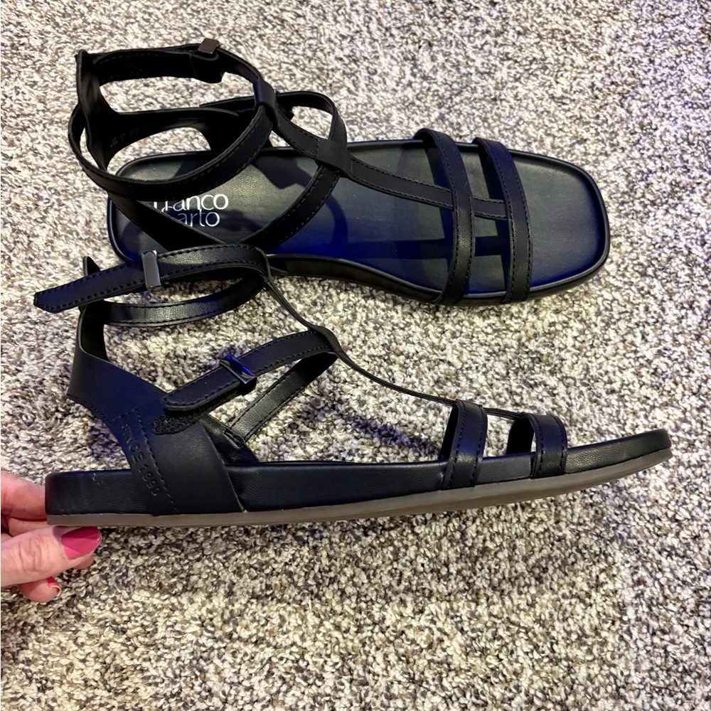 Franco Sarto Evan Gladiator Sandals New - Picture 2 of 7